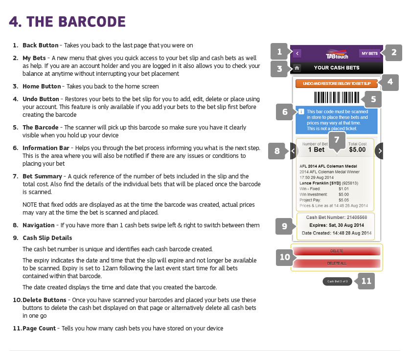 TABtouch with Cash Guide - Step 4 TABtouch with Cash Guide - Step 4